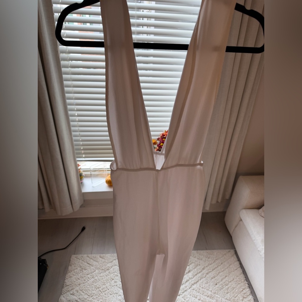 White jumpsuit